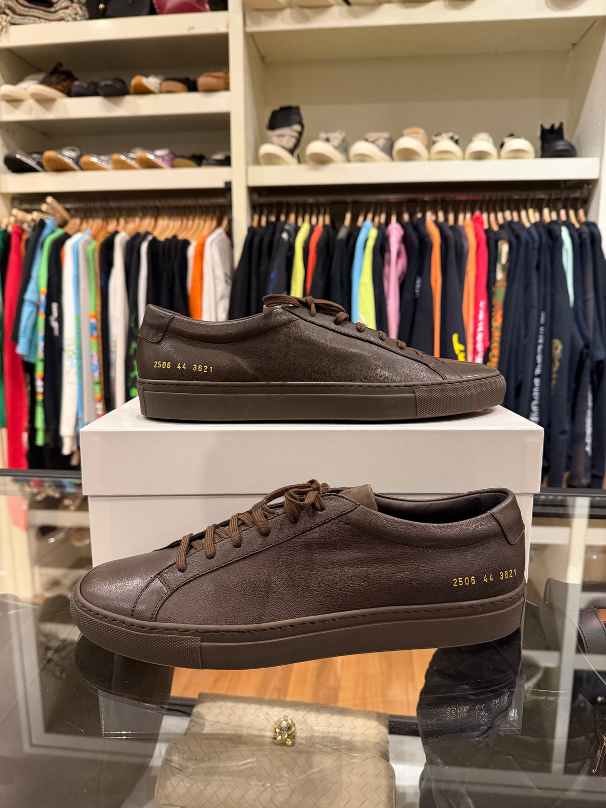 Common Projects Achilles Premium Leather Low-Top Sneakers