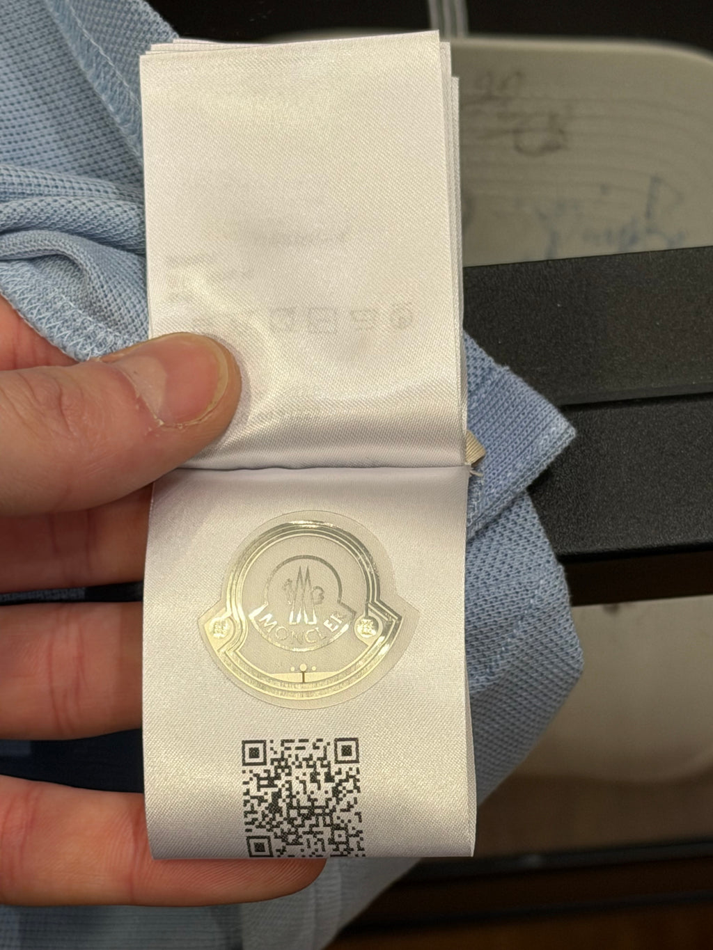 Moncler Polo Shirt - Powder Blue
