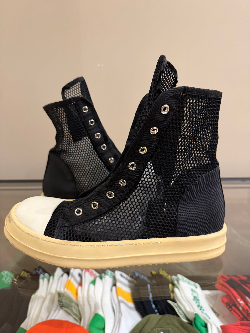 Rick Owens DRKSHDW Mesh Ramones