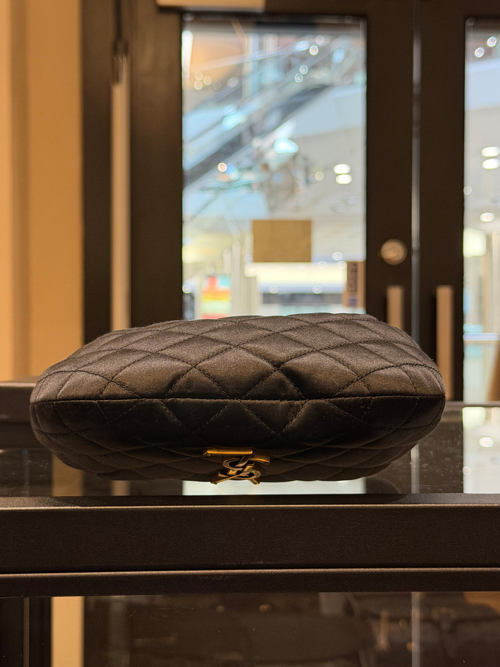 Saint Laurent Icarino Top Handle Quilted Leather Bag