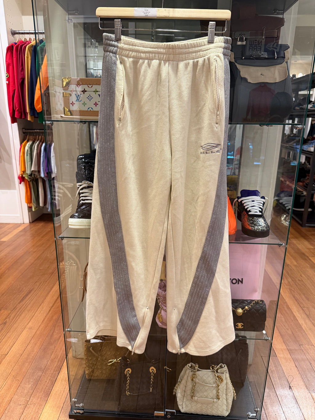 HMDD Don’t Die x Rasberry Hills Grandma Sweatpants - Beige