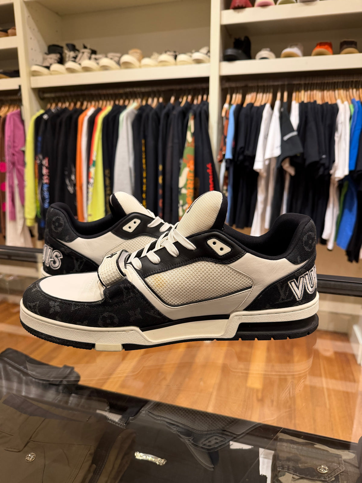 Louis Vuitton LV Trainer Strap Sneaker - White Black