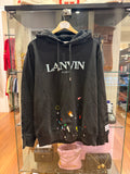 Gallery Dept. x Lanvin Painted Hoodie - Black