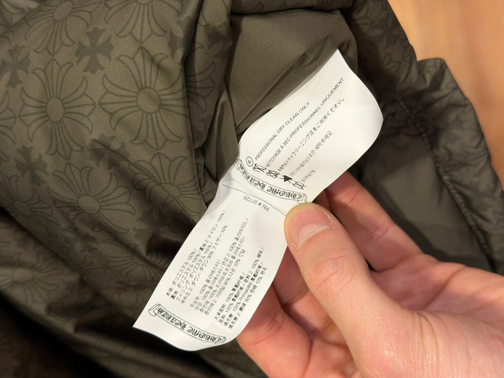 Chrome Hearts Monogram Down Puffer Vest