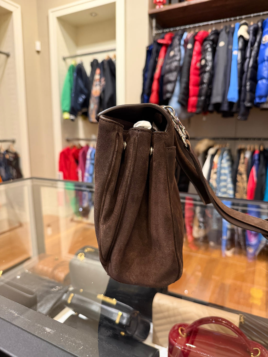 Balenciaga Small Top Handle Rodeo Bag - Light Espresso