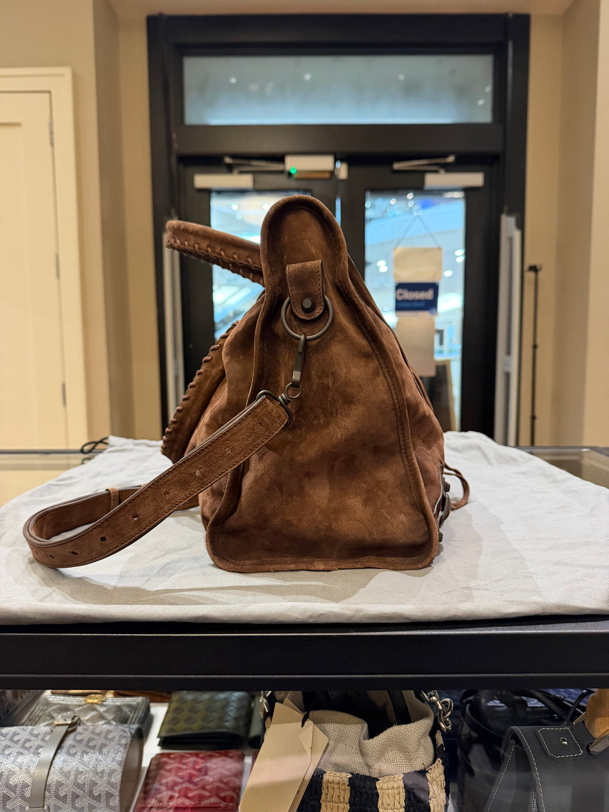 Balenciaga Large Le City Bag - Espresso Brown