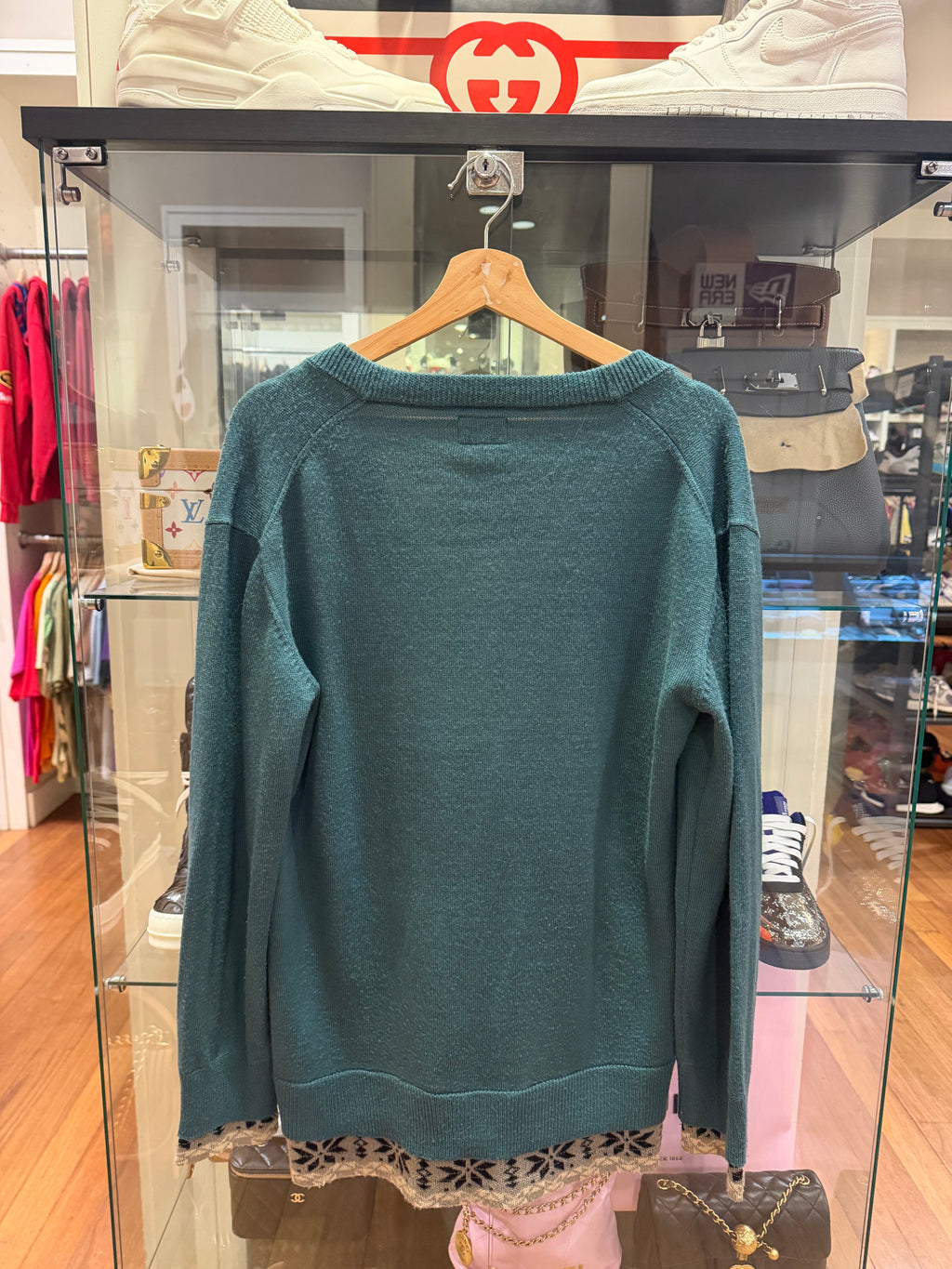 PPFM Knit V Neck Sweater
