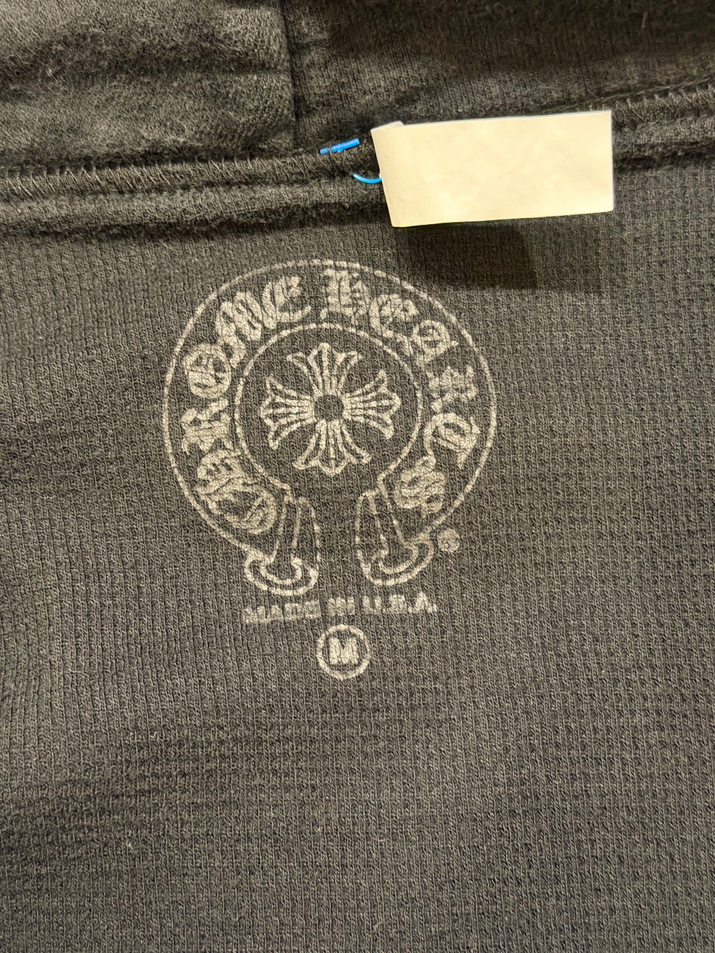 Chrome Hearts FU Horseshoe
Thermal Full Zip Hoodie - Black