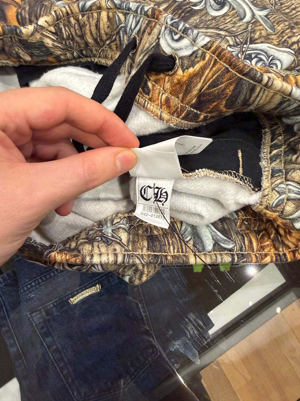 Chrome Hearts x Nocta Camo Sweatpants