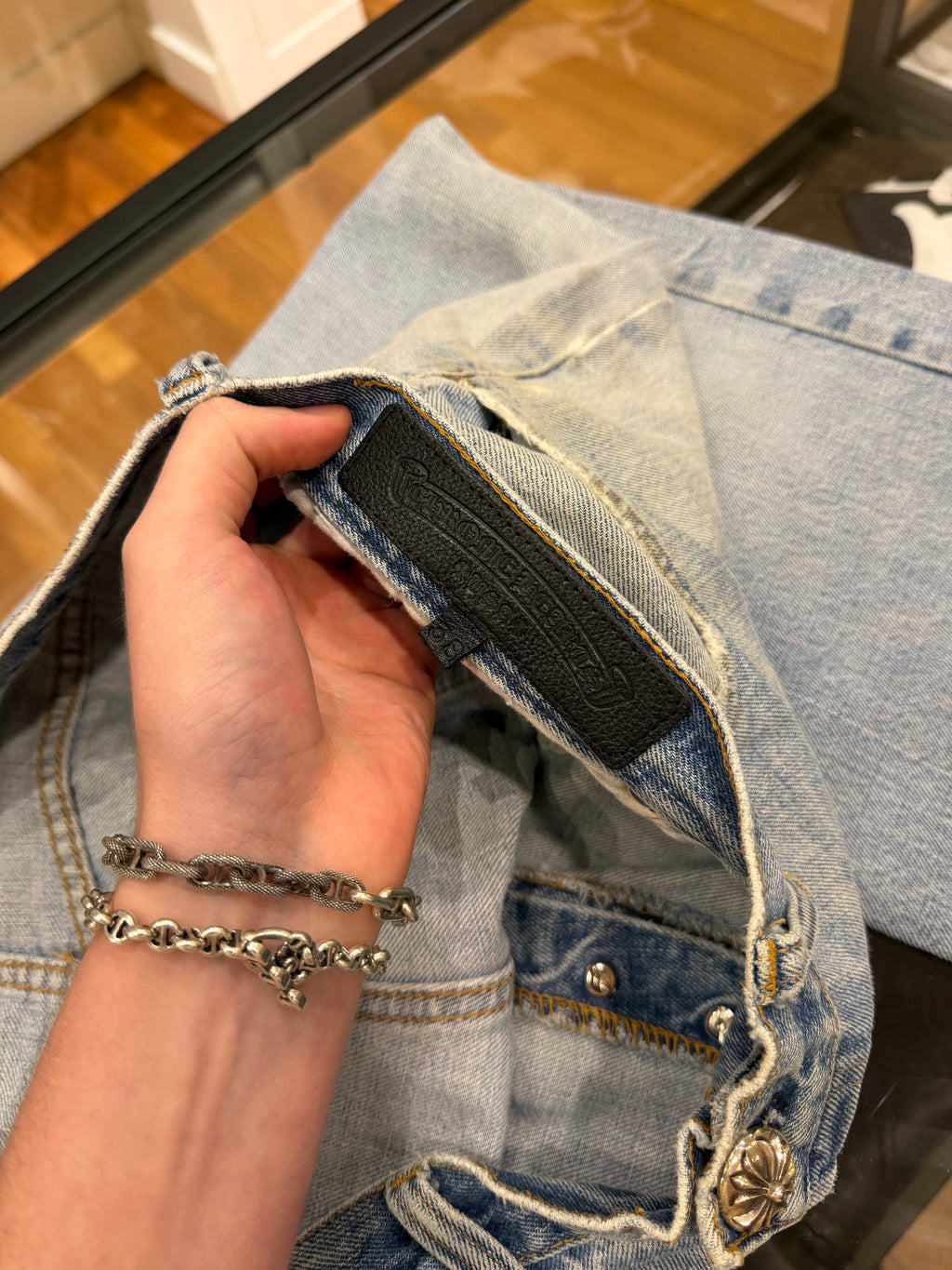 Chrome Hearts Red Tab Levi’s