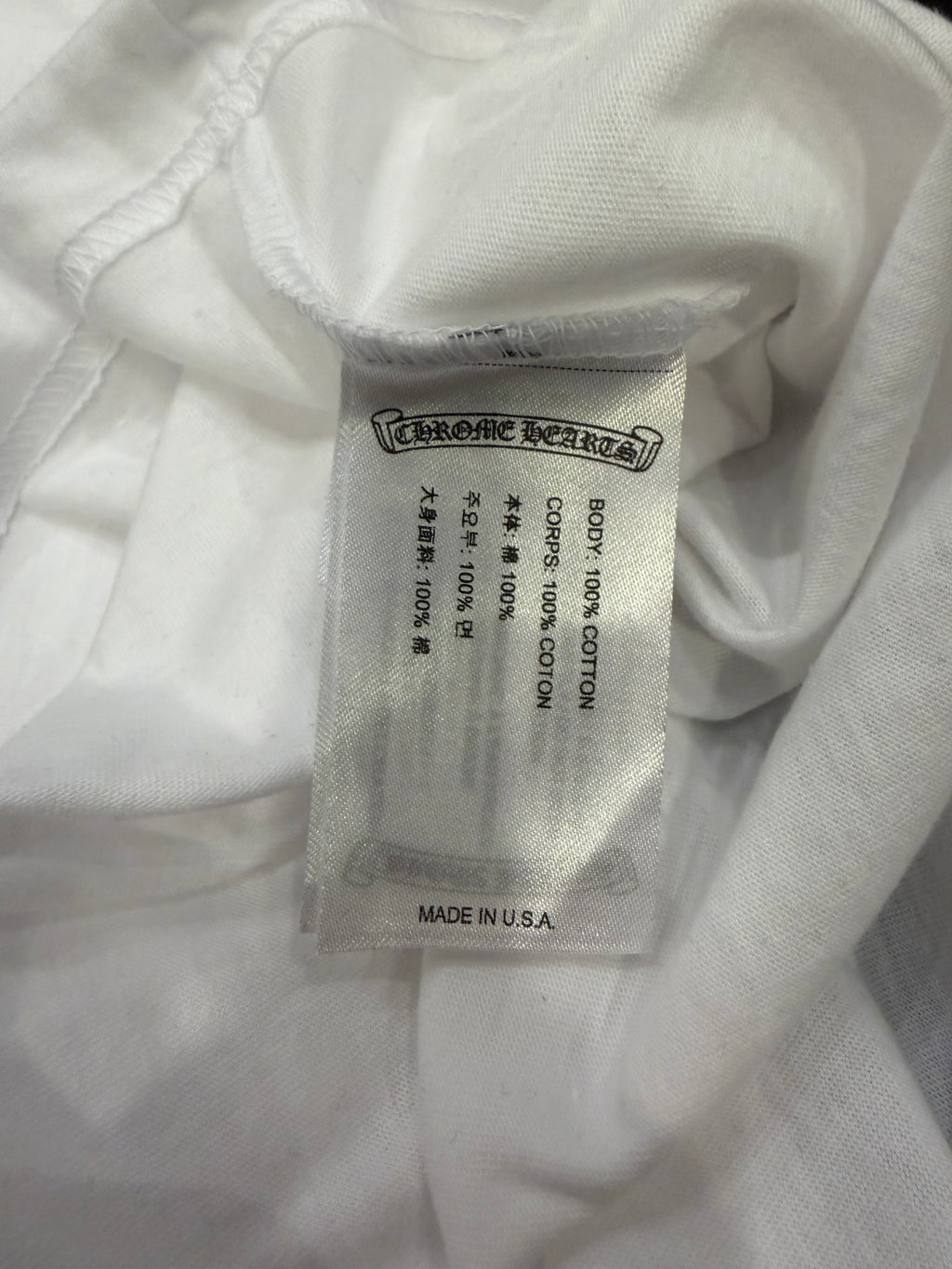 Chrome Hearts Script Logo Pocket Tee - White