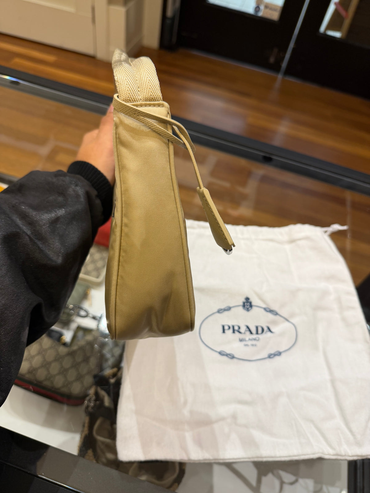 Prada Re-Edition 2000 Nylon Mini Hobo Bag