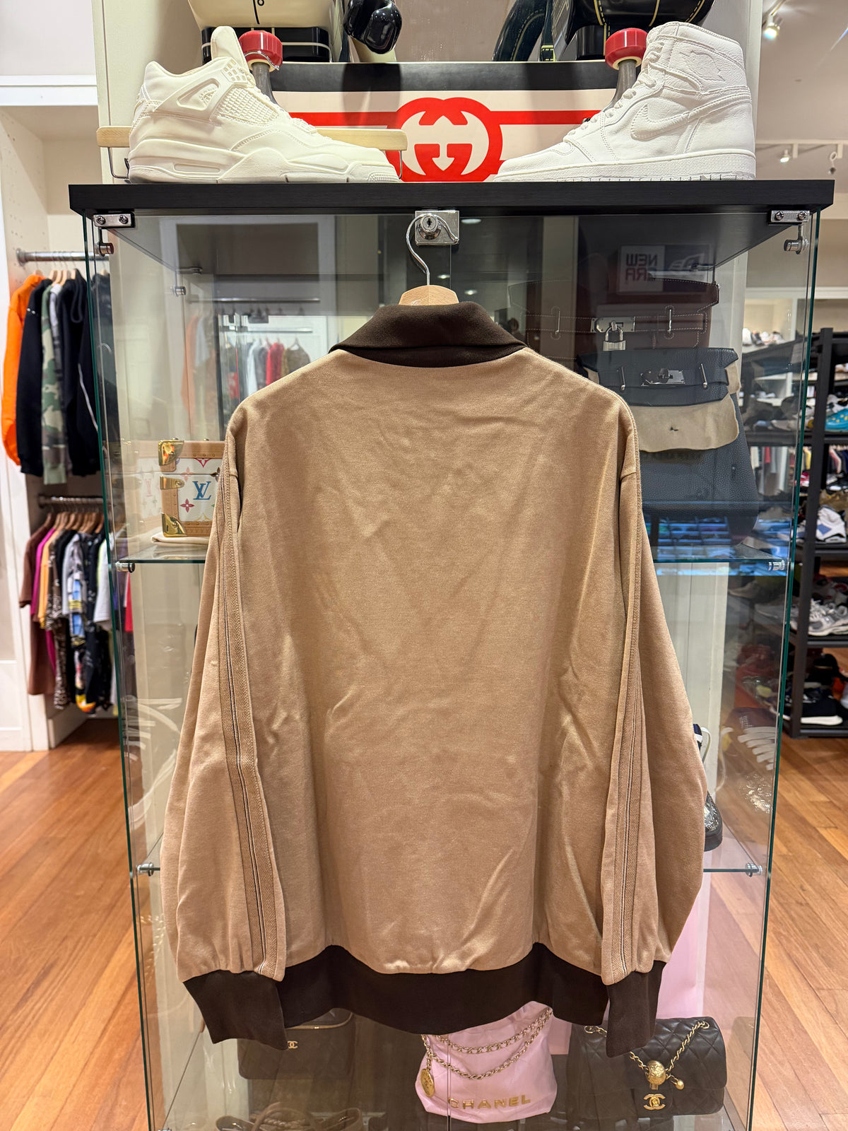Miu Miu Jersey Oxford Full Zip