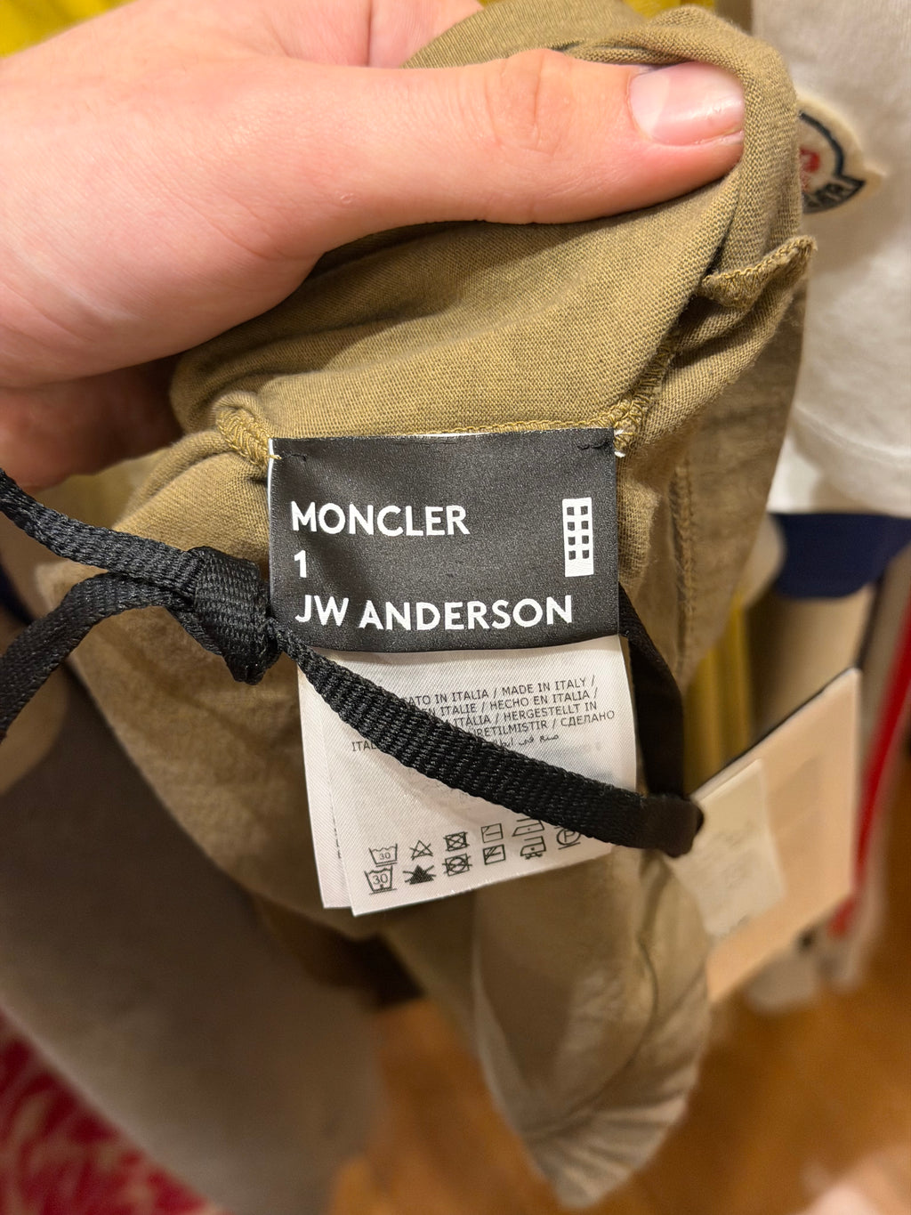 Moncler JW Anderson Gradient LS - Yellow/Brown