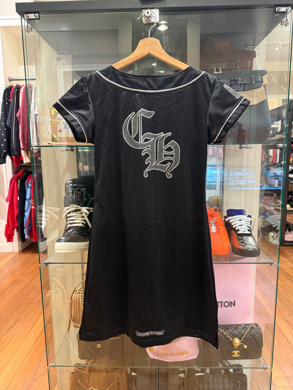 Chrome Hearts Women’s Baseball Jersey Dress