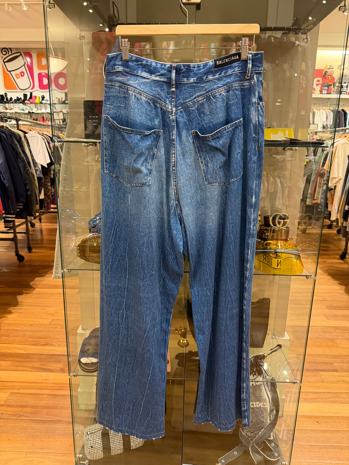 Balenciaga Denim Pattern Sweats
