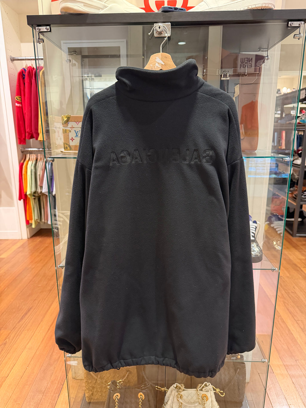 Balenciaga Oversized Fleece Full Zip