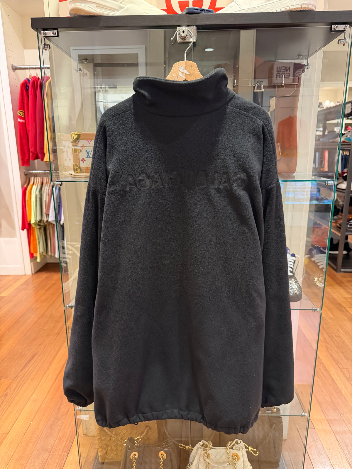 Balenciaga Oversized Fleece Full Zip