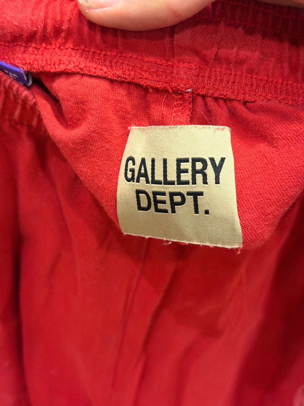 Gallery Dept. Insomnia Painted Shorts - Red