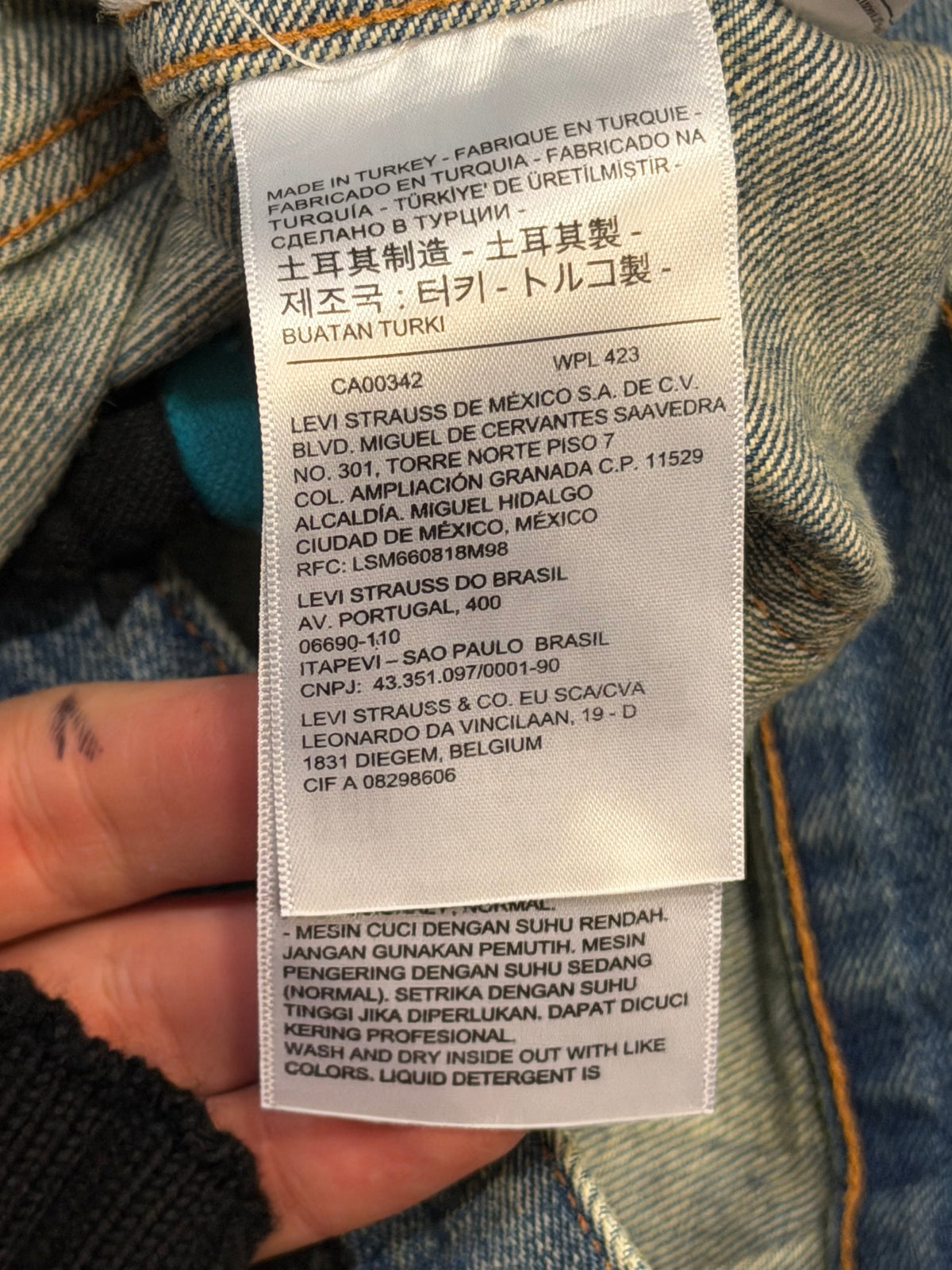 Levi’s Orange Tab Type 2 Denim Jacket