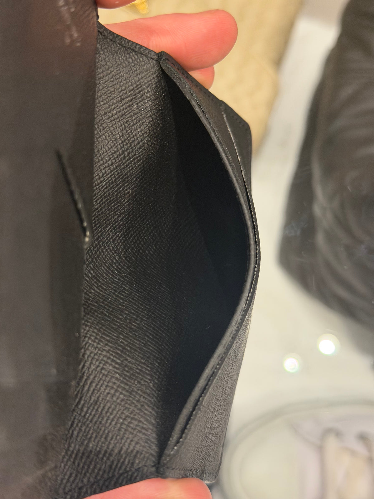 Louis Vuitton Monogram Pocket Organizer - Black/Grey