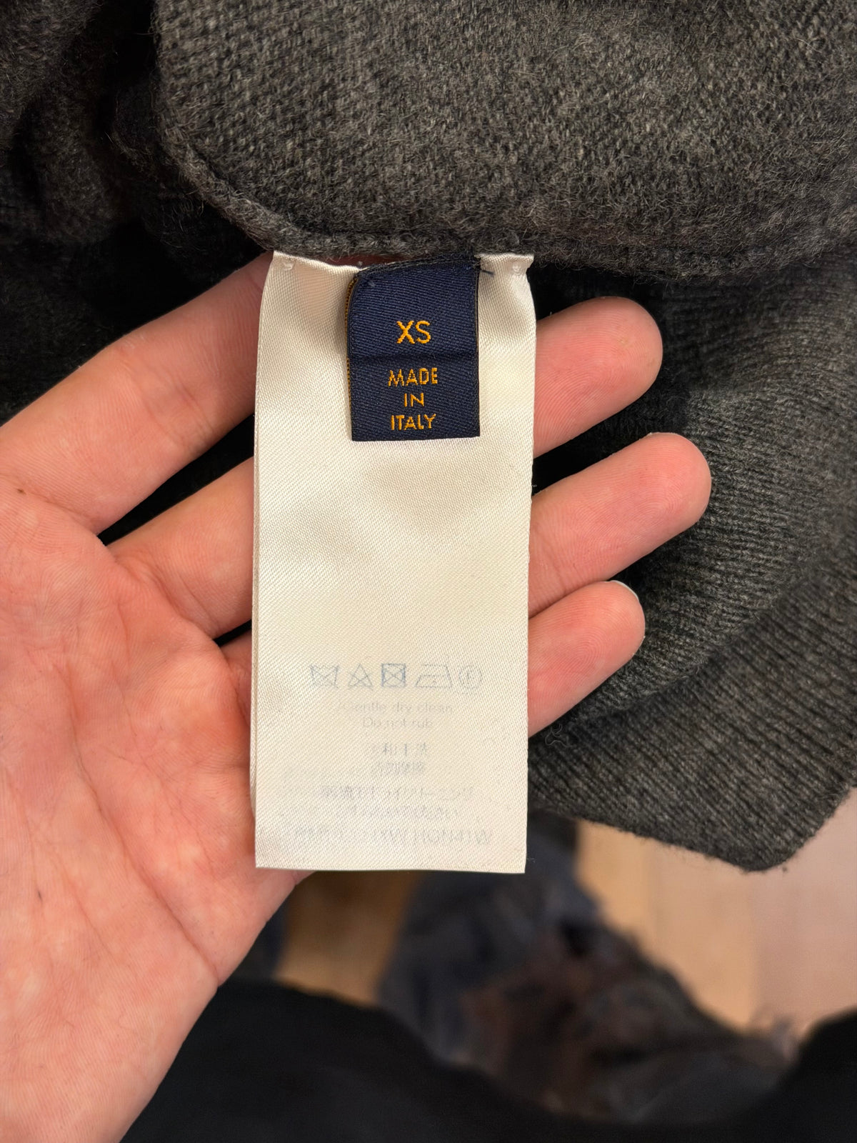 Louis Vuitton LV Half & Half Monogram Knit Crewneck