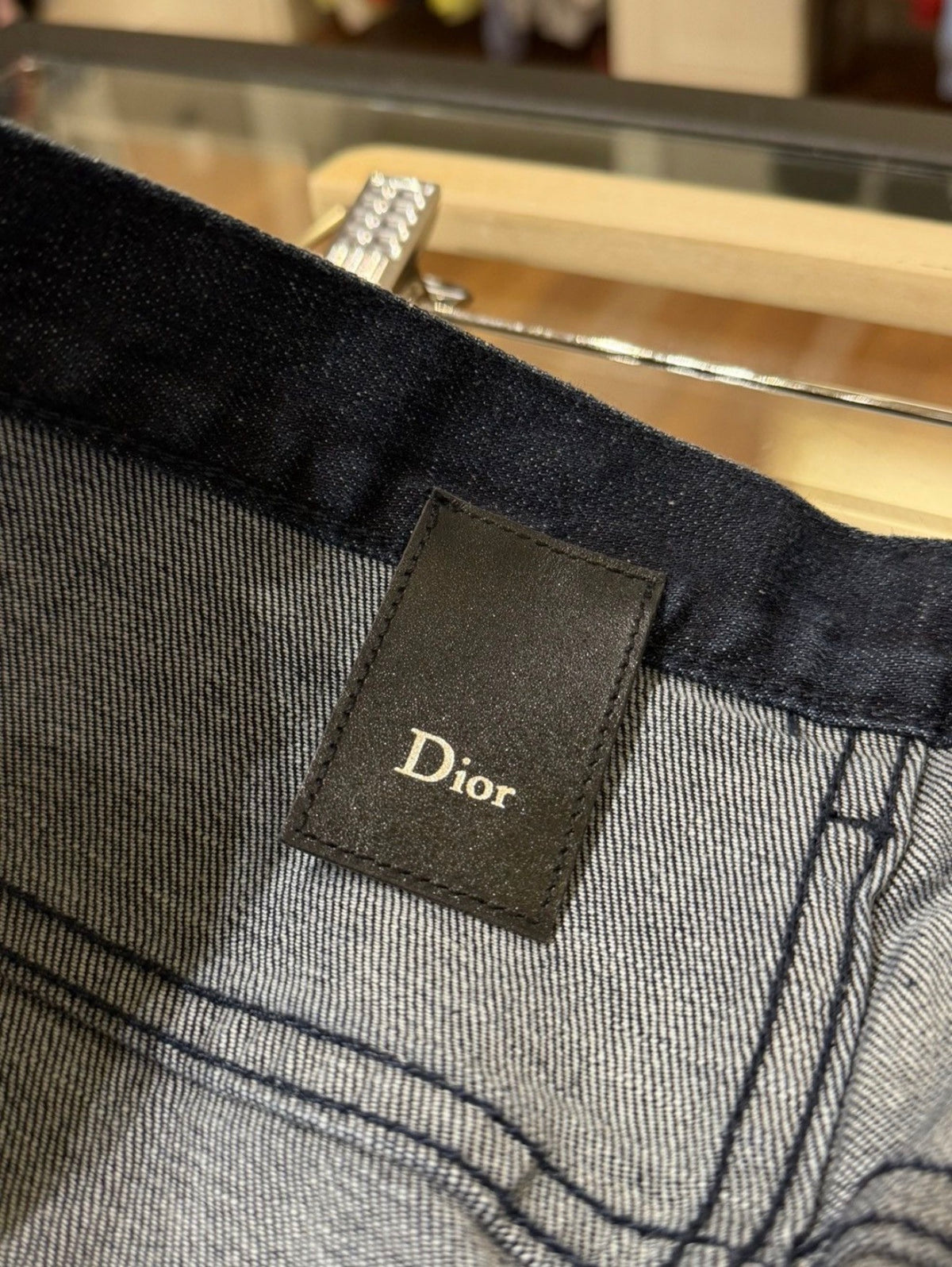 Dior Homme SS11 ‘Jake’ Oiled Coated Denim Jeans