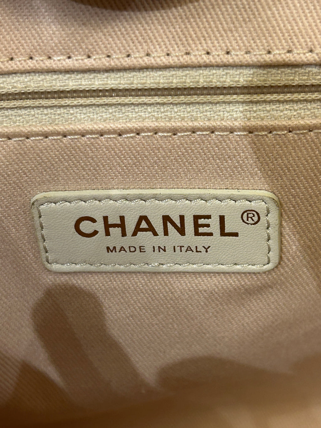 Chanel Deauville Tote Bag - Light Beige