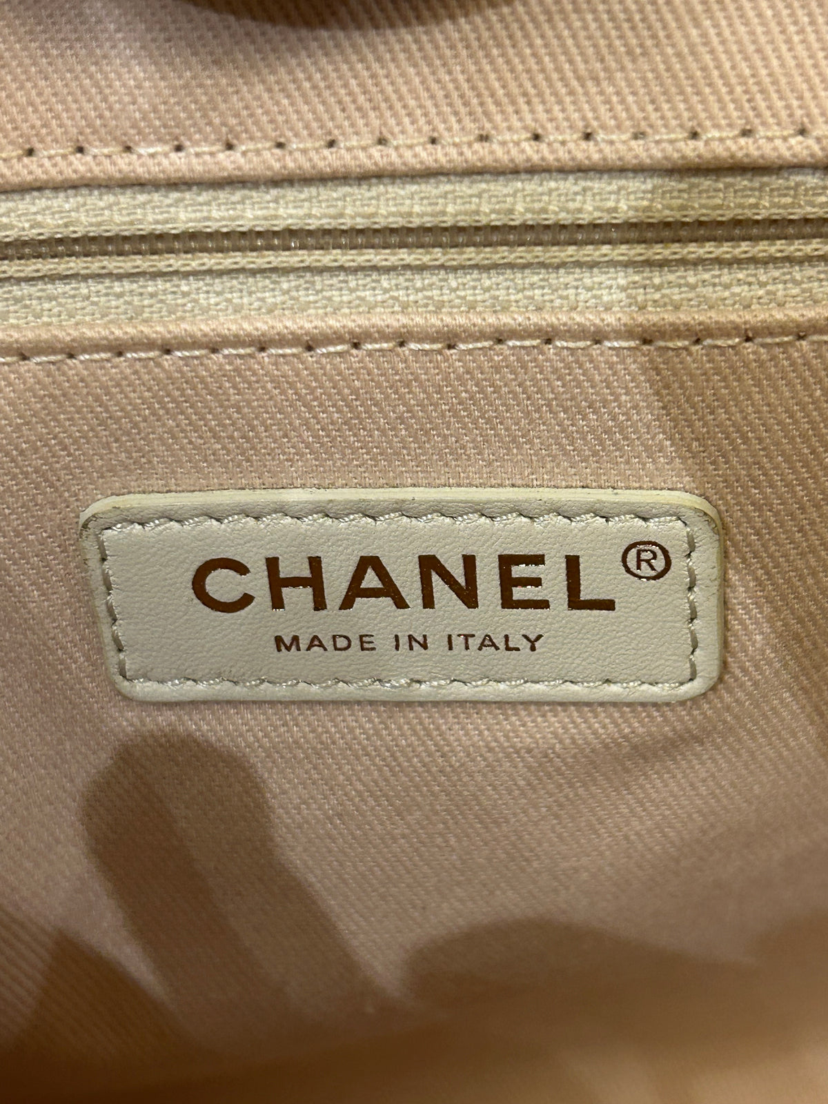 Chanel Deauville Tote Bag - Light Beige