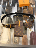 Louis Vuitton Leather LV Monogram Utility Cargo Belt
