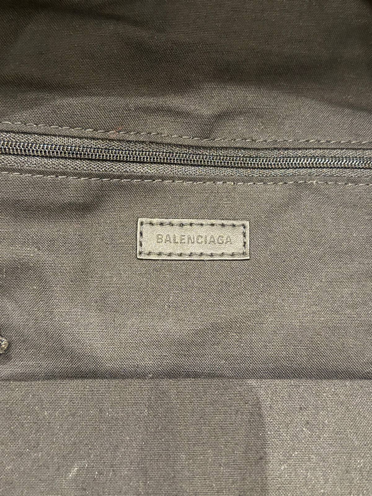 Balenciaga Nylon Snow Camo Explorer Backpack