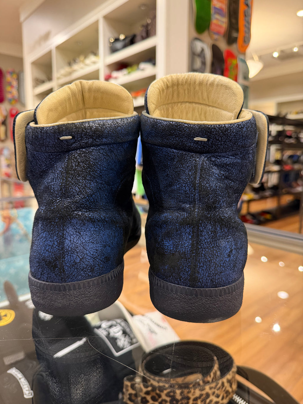 Maison Margiela Future Cracked Paint - Blue