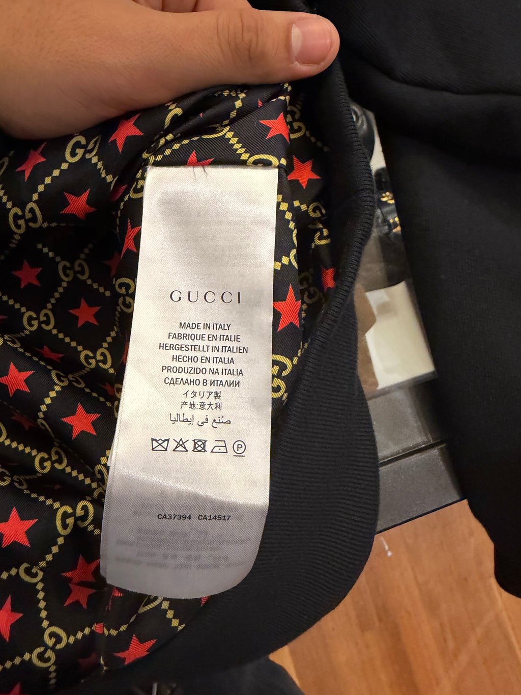 Gucci Band Patch Zip Up
Hoodie