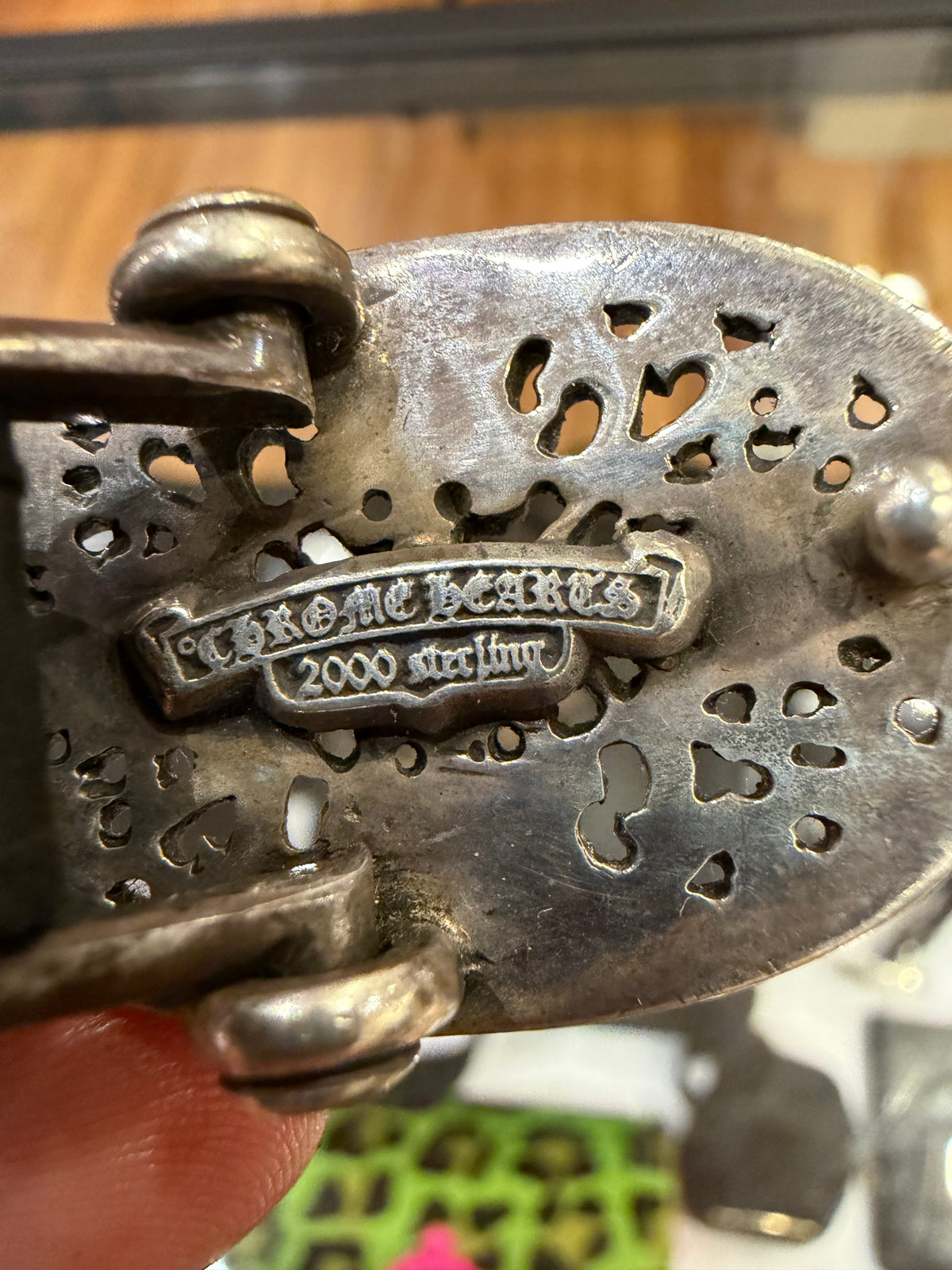 Chrome Hearts Oval Buckle Bracelet