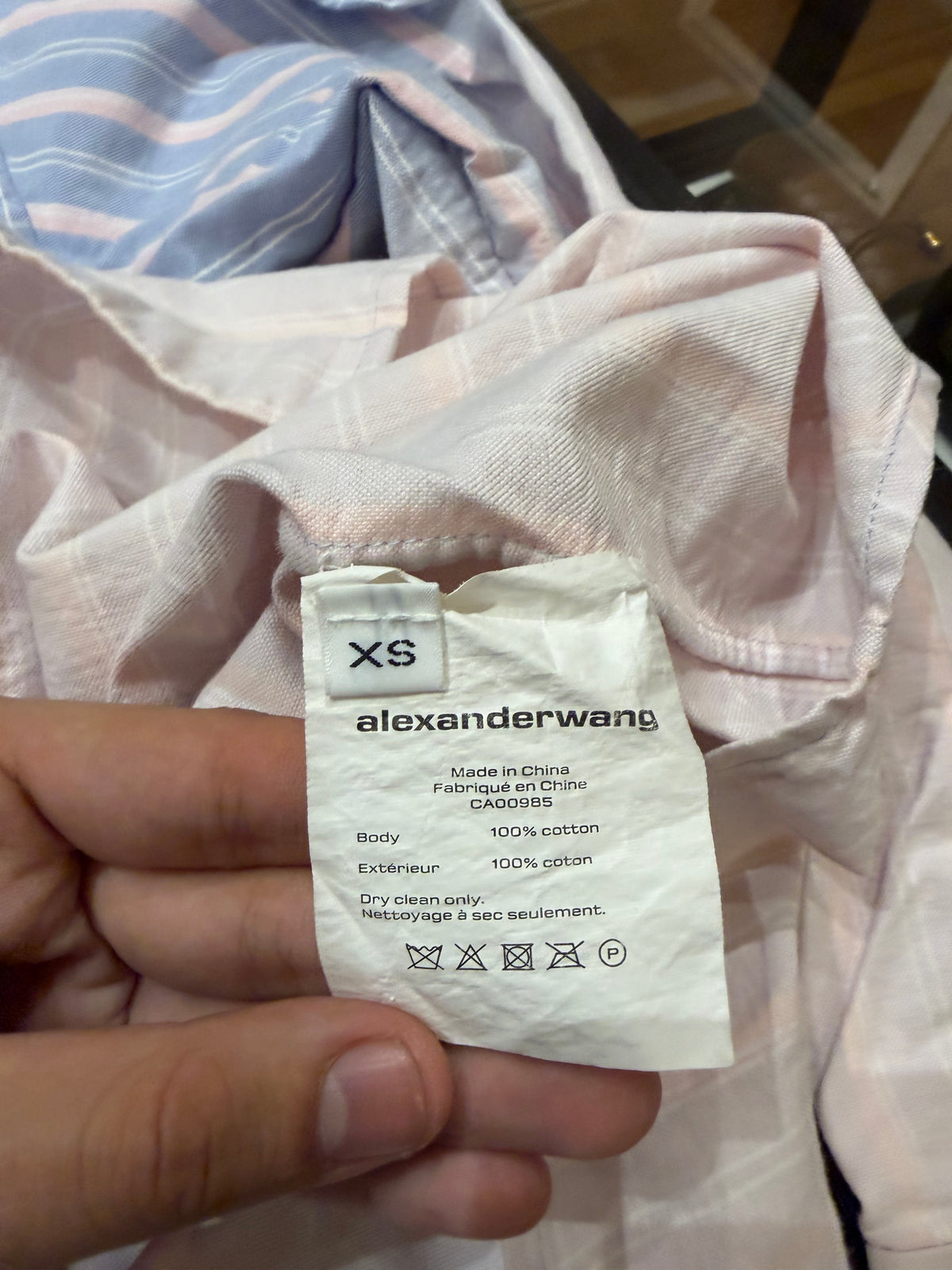Alexander Wang Striped
Gradient Button Down Shirt