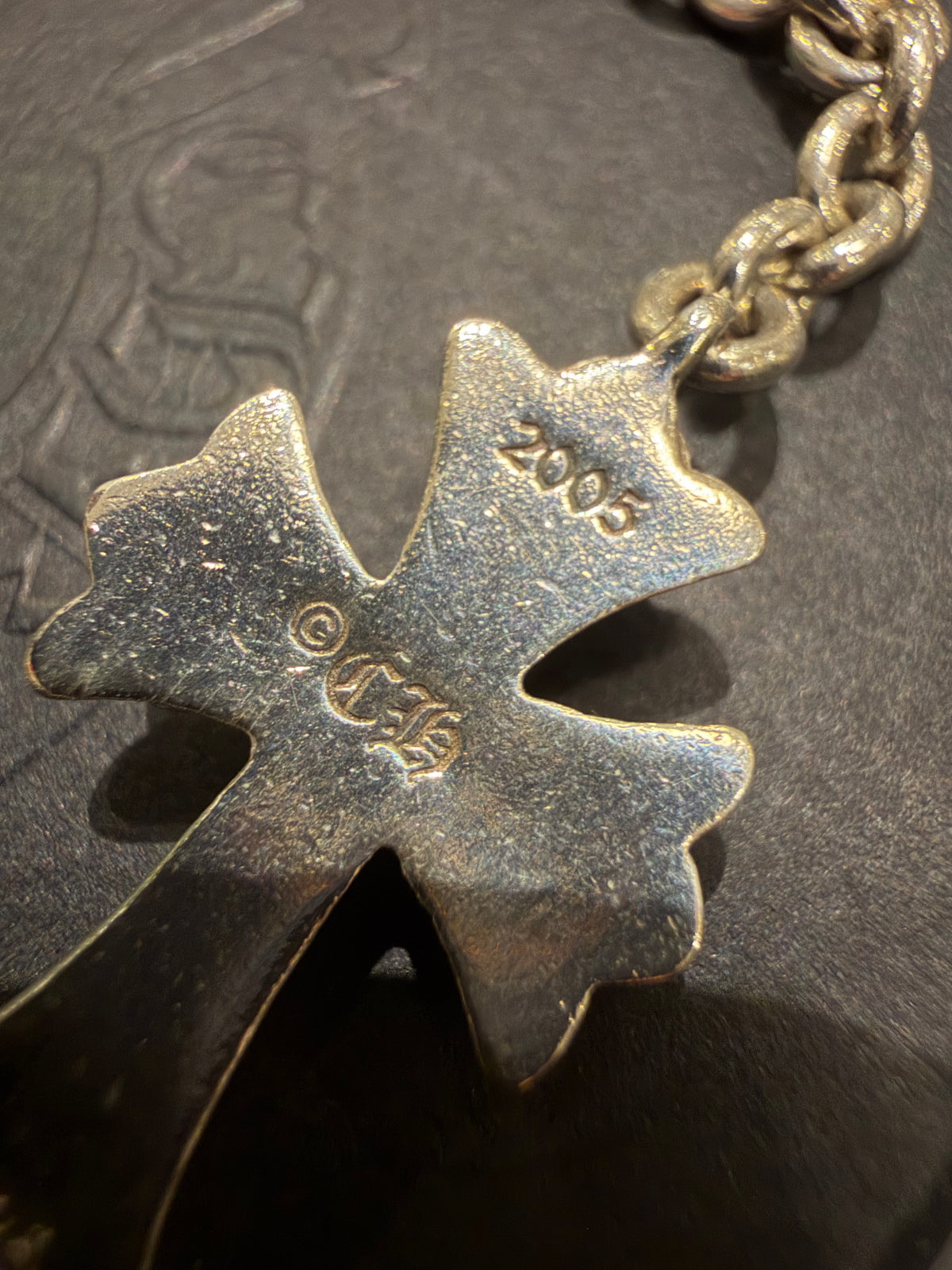 Chrome Hearts ‘NE Cross’ Bracelet - Silver