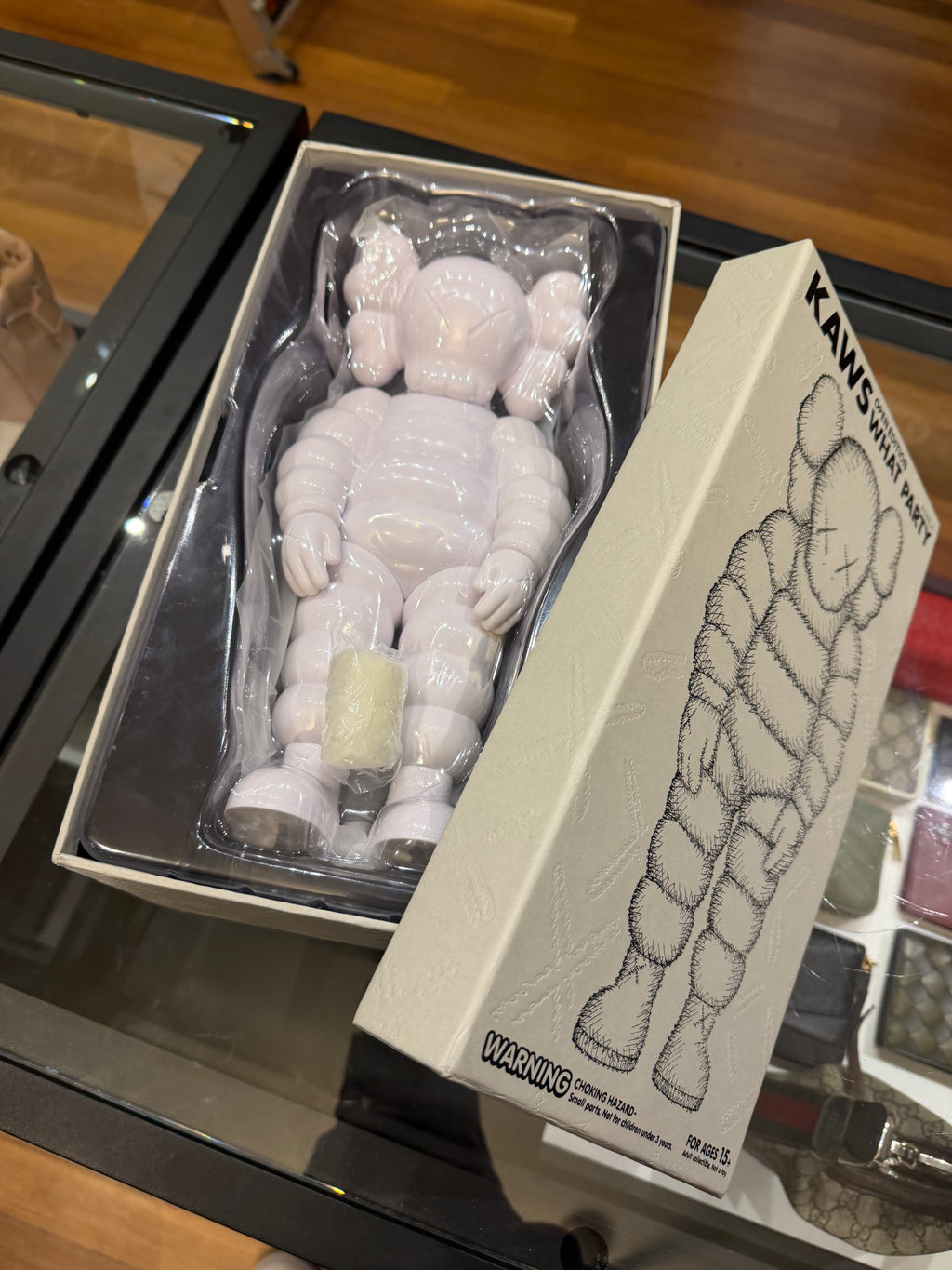 Kaws Open Edition What Party Figure - White