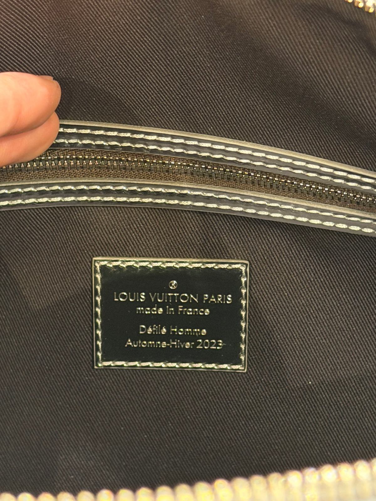 Louis Vuitton Keepall Bandoulière 50 Metallic Nebula Monogram 2023 Duffle Bag