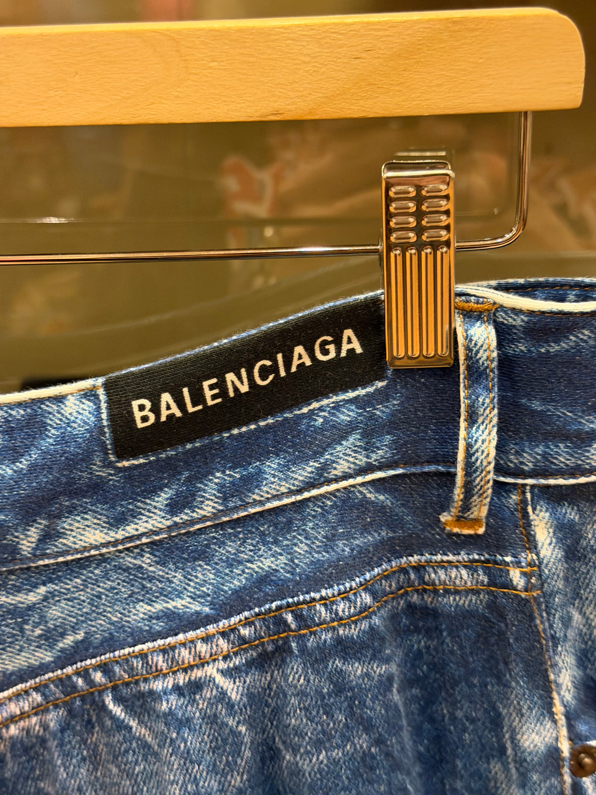 Balenciaga Denim Pattern Sweats