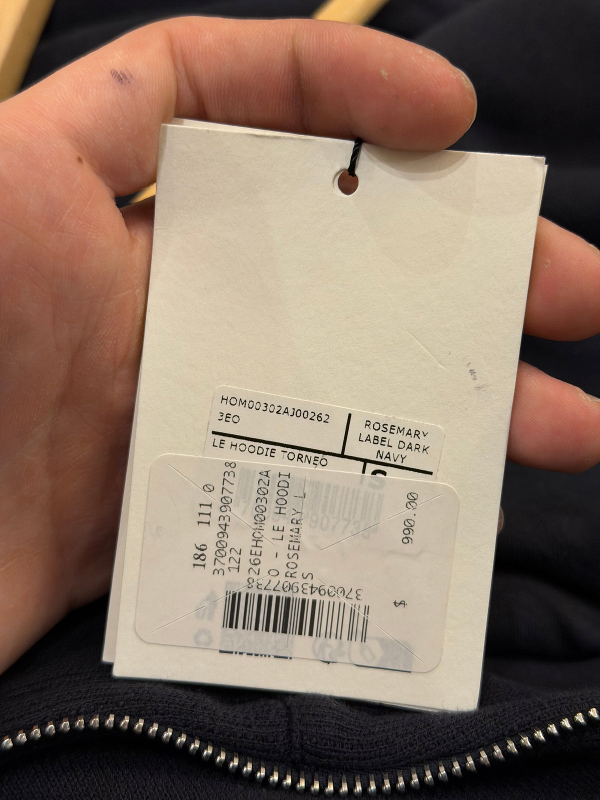 Jacquemus The Torneo Full-Zip Hoodie