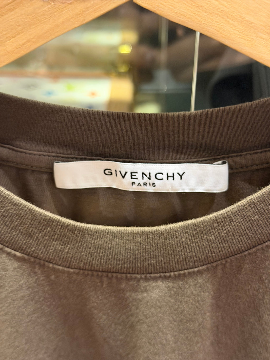 Givenchy Embroidered Logo Tee - Charcoal Grey