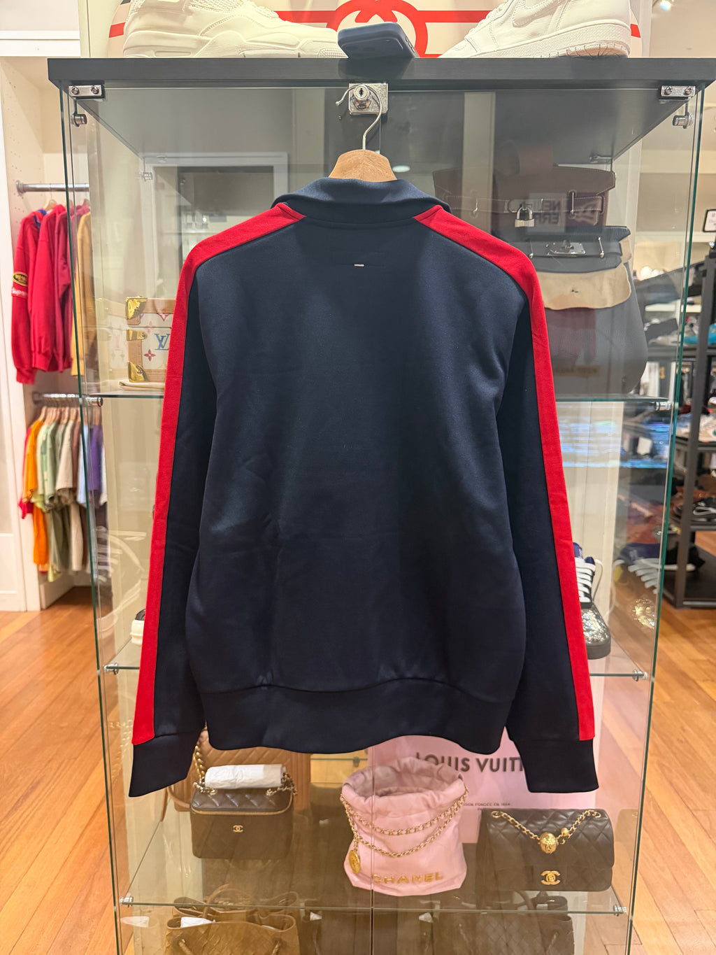 Rag & Bone NYC Track Jacket - Navy/Red