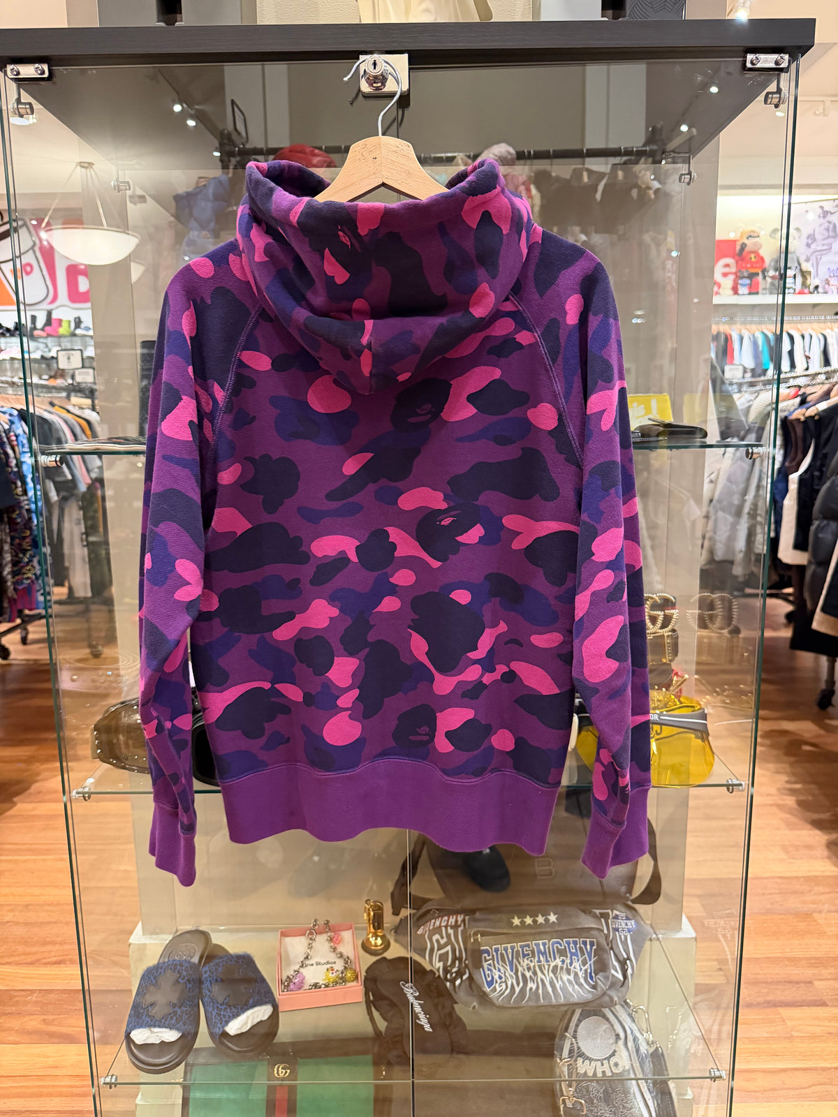 Bape Color Camo Hoodie -
Purple