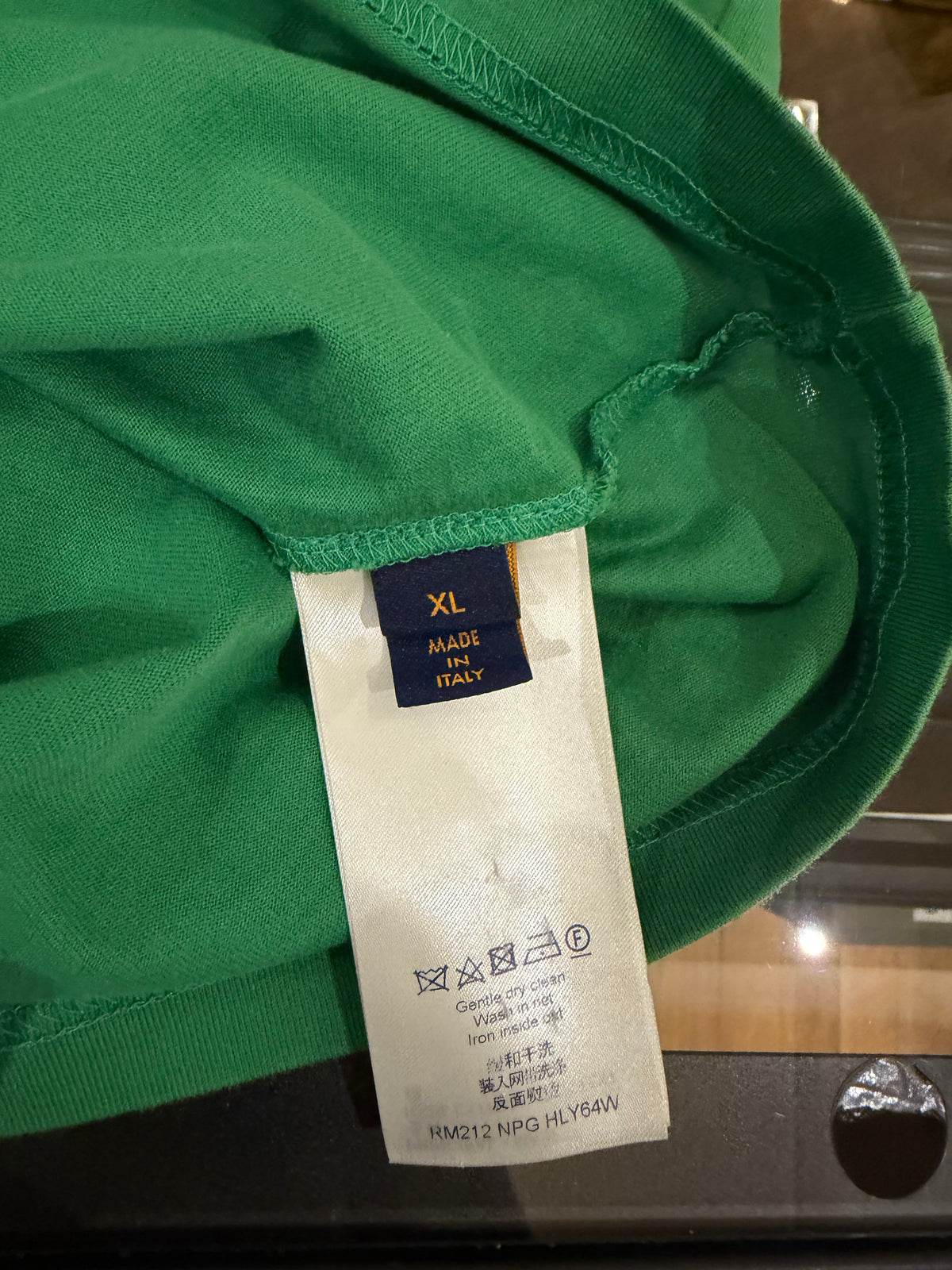Louis Vuitton Tonal Emboss
Logo Tee - Green
