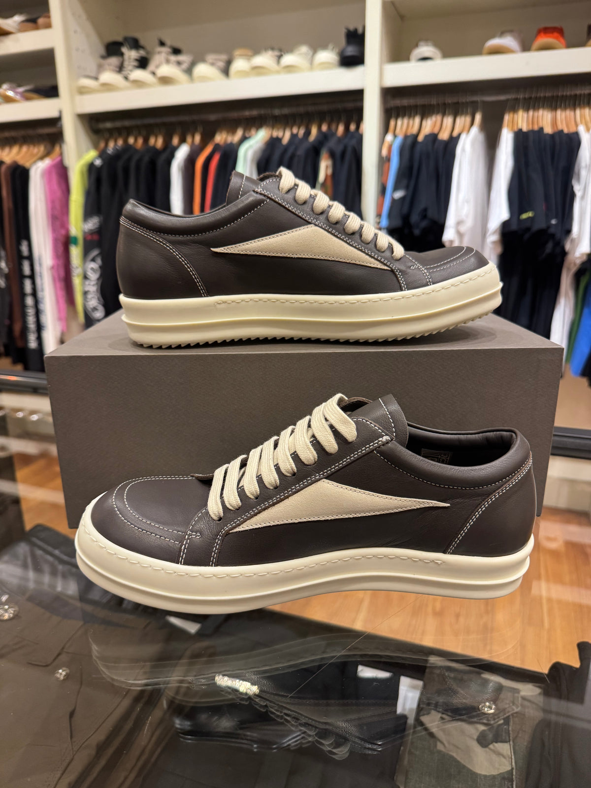 Rick Owens Vintage Low Dark Dust / Milk