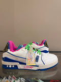 Louis Vuitton LV Trainer-Neon Blue 'Soho Exclusive'