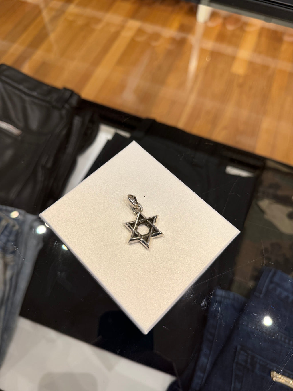 Chrome Hearts Star Of David Pendant - Silver
