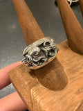 Chrome Hearts Dagger Heart Ring Silver - Size 8.5