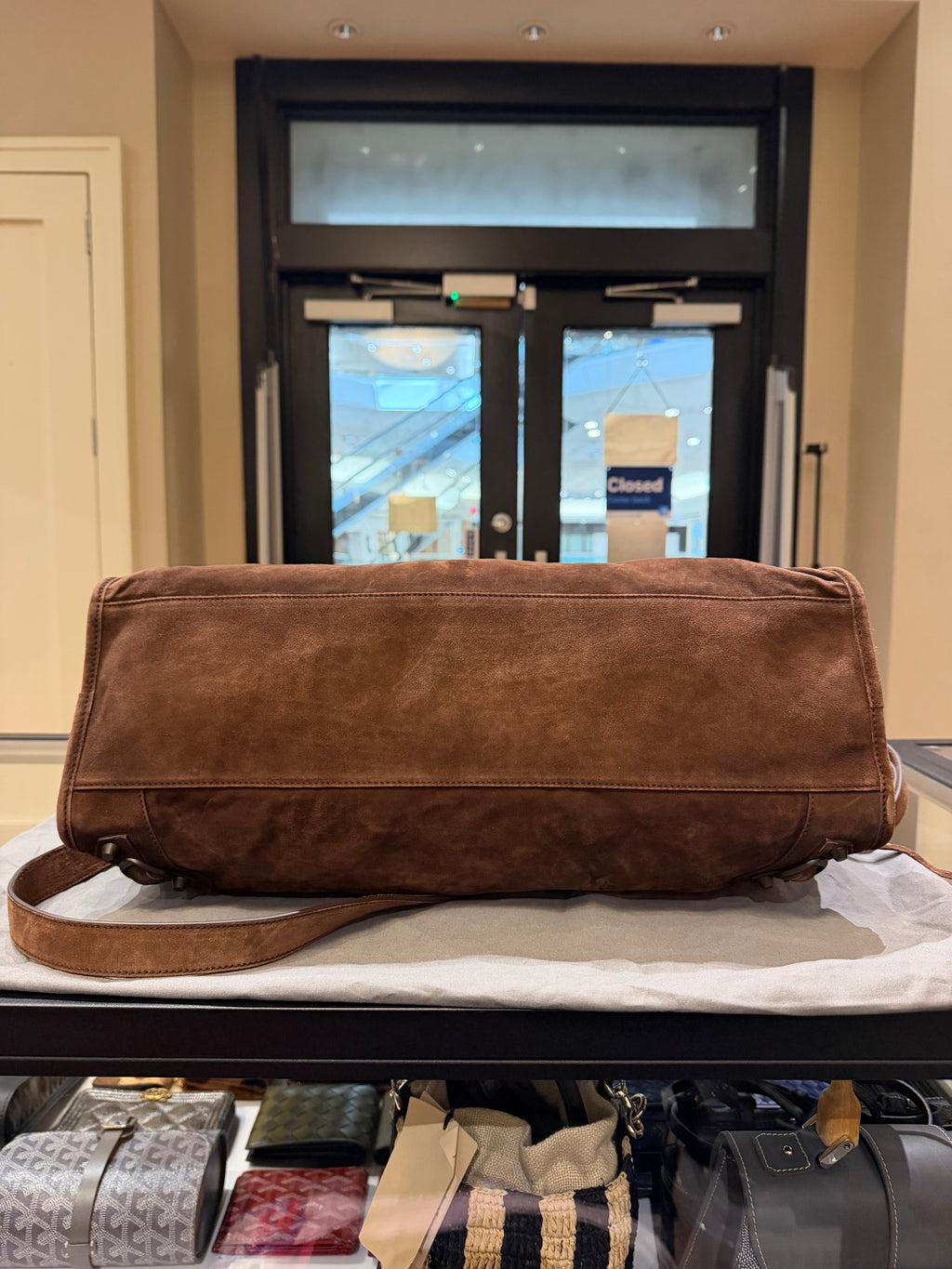 Balenciaga Large Le City Bag - Espresso Brown
