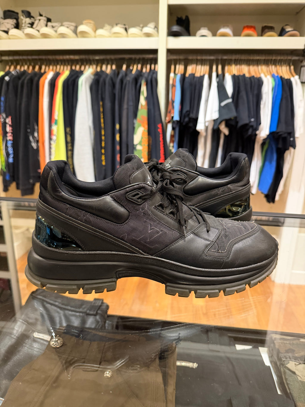 Louis Vuitton 2054 LV Trail Line Sneaker - Triple Black
